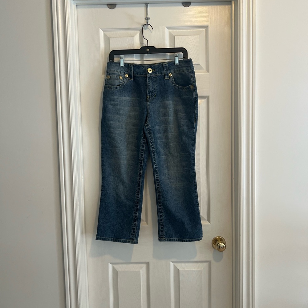 Denim capris size 8P by Bacchini